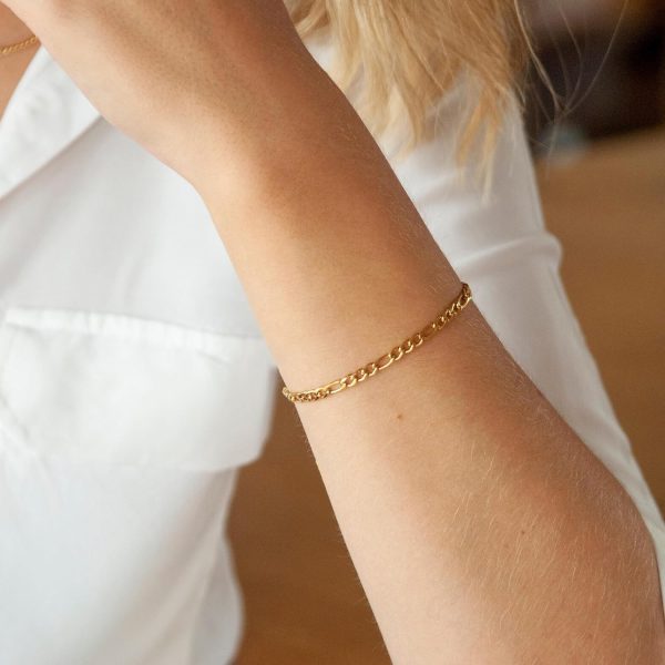 Gold Bracelets for Women, Dainty Gold Jewelry Gifts for Women, 14k Gold Bracelets for Women Non Tarnish, Trendy Gold Bracelet Waterproof, Gold Accessories for women - Image 27