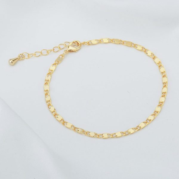 Gold Bracelets for Women, Dainty Gold Jewelry Gifts for Women, 14k Gold Bracelets for Women Non Tarnish, Trendy Gold Bracelet Waterproof, Gold Accessories for women - Image 54