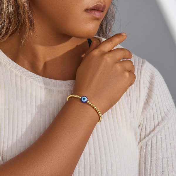 Gold Bracelets for Women, Dainty Gold Jewelry Gifts for Women, 14k Gold Bracelets for Women Non Tarnish, Trendy Gold Bracelet Waterproof, Gold Accessories for women - Image 57