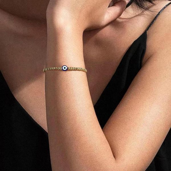 Gold Bracelets for Women, Dainty Gold Jewelry Gifts for Women, 14k Gold Bracelets for Women Non Tarnish, Trendy Gold Bracelet Waterproof, Gold Accessories for women - Image 58