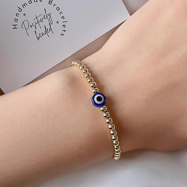 Gold Bracelets for Women, Dainty Gold Jewelry Gifts for Women, 14k Gold Bracelets for Women Non Tarnish, Trendy Gold Bracelet Waterproof, Gold Accessories for women - Image 59