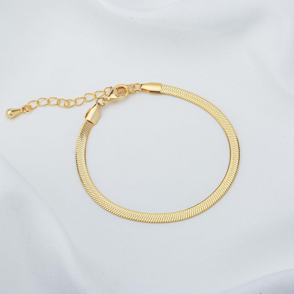 Gold Bracelets for Women, Dainty Gold Jewelry Gifts for Women, 14k Gold Bracelets for Women Non Tarnish, Trendy Gold Bracelet Waterproof, Gold Accessories for women - Image 74