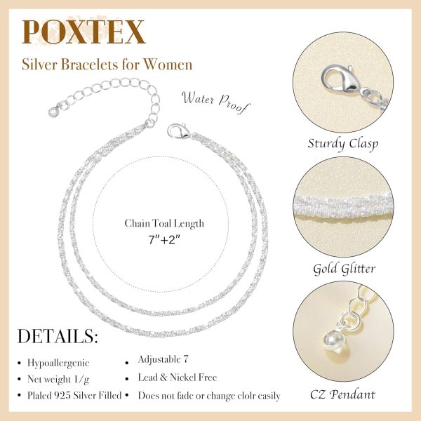 Gold Bracelets for Women, Dainty Gold Jewelry Gifts for Women, 14k Gold Bracelets for Women Non Tarnish, Trendy Gold Bracelet Waterproof, Gold Accessories for women - Image 101