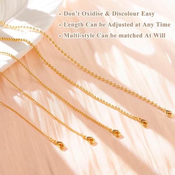 Gold Bracelets for Women,Dainty Bracelets Set for Women Trendy, Gold Bracelets Stack With Beaded, Cuban, Paperclip, Heart, Snake, Rope, Pearl, Cross, Hand Chain, Silver Jewelry Gifts for Women Christmas - Image 6