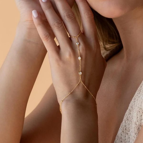 Gold Bracelets for Women,Dainty Bracelets Set for Women Trendy, Gold Bracelets Stack With Beaded, Cuban, Paperclip, Heart, Snake, Rope, Pearl, Cross, Hand Chain, Silver Jewelry Gifts for Women Christmas - Image 26