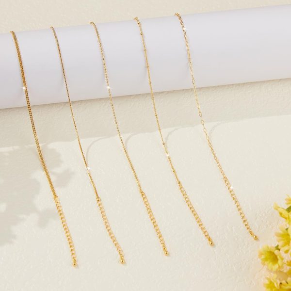 Gold Bracelets for Women,Dainty Bracelets Set for Women Trendy, Gold Bracelets Stack With Beaded, Cuban, Paperclip, Heart, Snake, Rope, Pearl, Cross, Hand Chain, Silver Jewelry Gifts for Women Christmas - Image 81