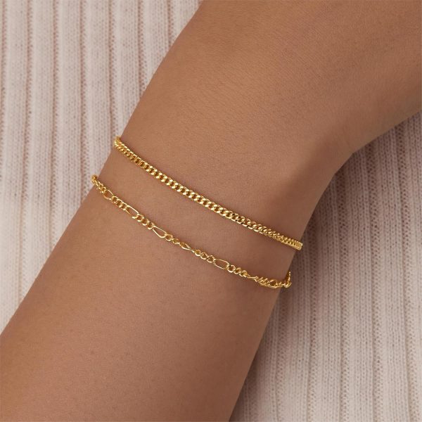 Gold Bracelets for Women,Dainty Bracelets Set for Women Trendy, Gold Bracelets Stack With Beaded, Cuban, Paperclip, Heart, Snake, Rope, Pearl, Cross, Hand Chain, Silver Jewelry Gifts for Women Christmas - Image 83