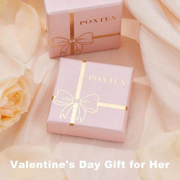 Heart Necklaces for Women, Dainty 14K Gold/Silver Plated Necklace Cute Tiny Gold Diamond Infiniy Heart Pendant Jewelry, Ideal Gifts for Mothers Day Valentines Day Birthday Christmas Graduation - Image 27