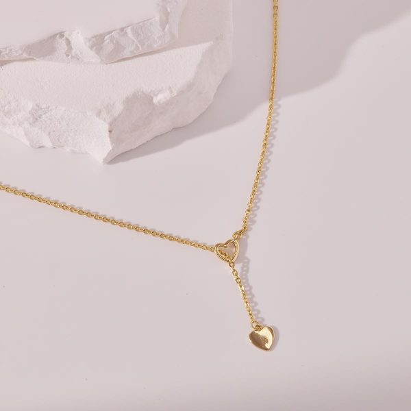 Heart Necklaces for Women, Dainty 14K Gold/Silver Plated Necklace Cute Tiny Gold Diamond Infiniy Heart Pendant Jewelry, Ideal Gifts for Mothers Day Valentines Day Birthday Christmas Graduation - Image 31