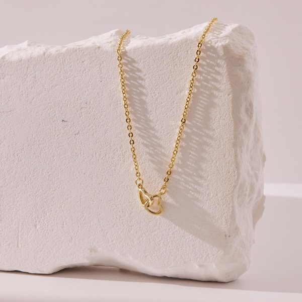 Heart Necklaces for Women, Dainty 14K Gold/Silver Plated Necklace Cute Tiny Gold Diamond Infiniy Heart Pendant Jewelry, Ideal Gifts for Mothers Day Valentines Day Birthday Christmas Graduation - Image 43