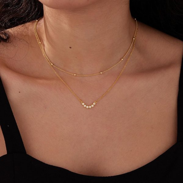 Cross Necklace for Women, Dainty14K Real Gold Silver Plated Cross Choker Pendant Jewelry Non Tarnish Waterproof Trendy Cute Simple Small Necklace Easter Christian Baptism Religious Faith Jewelry Gifts - Image 28