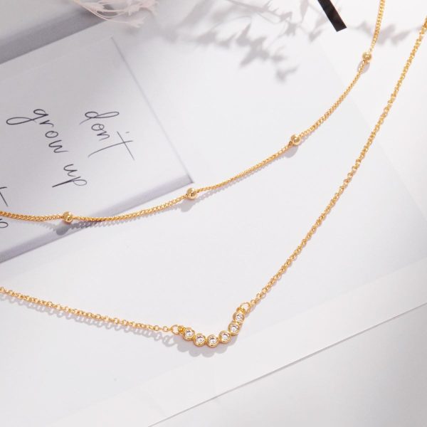 Cross Necklace for Women, Dainty14K Real Gold Silver Plated Cross Choker Pendant Jewelry Non Tarnish Waterproof Trendy Cute Simple Small Necklace Easter Christian Baptism Religious Faith Jewelry Gifts - Image 30