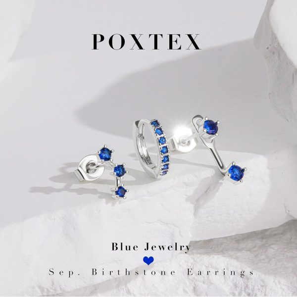 Gold Stud Earrings Set for Women, 3 Pairs Huggie Hoop Jacket Studs Earring Stacks, Hypoallergenic 925 Sterling Silver Post Dainty Birthstone Trendy Women Fashion Accessories Jewelry Gifts - Image 140